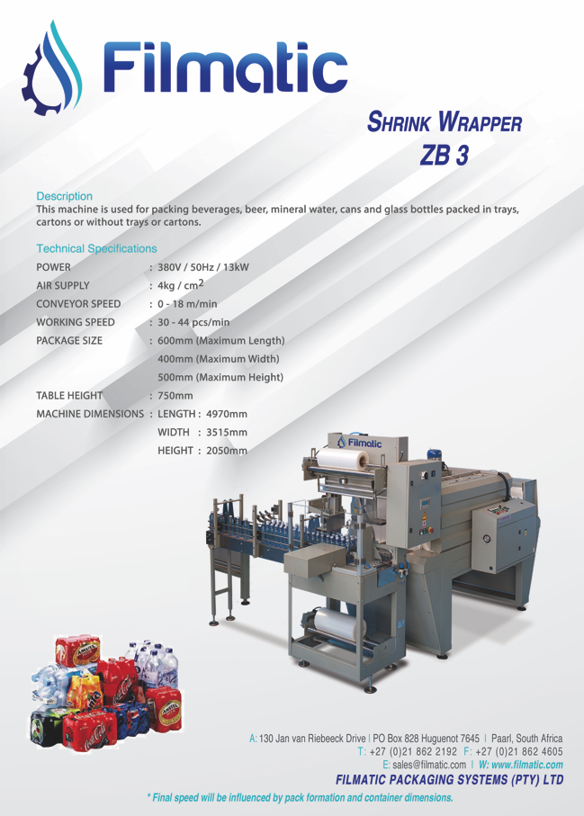 Downloads - Filmatic Packaging & Filling Machines in Paarl, South Africa